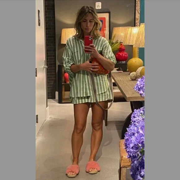 Espadril USA Pink Fluffy Espadrille Slide Slip-On Sandals, NEW - Picture 6 of 7